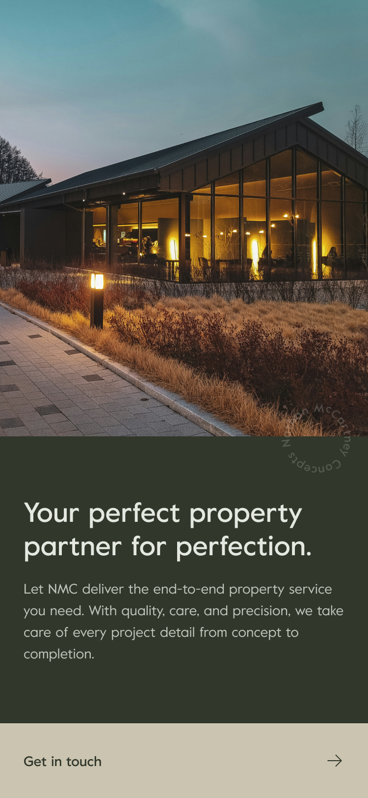 Dream home UI